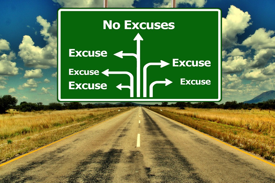 no-excuses-road-sign-public-domain